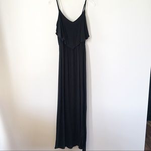 Mudd Long Black Sundress / Dress / Maxi Dress